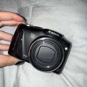 Canon PowerShot Black Digital Camera